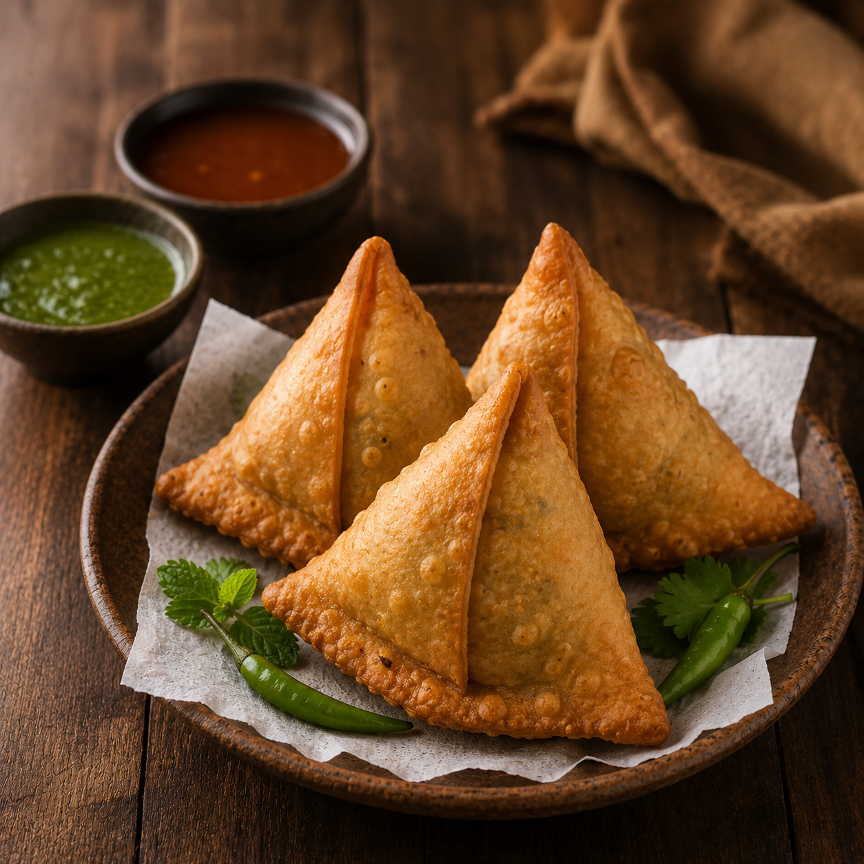 Home samosa